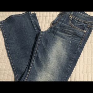 Flirtatious distressed jeans